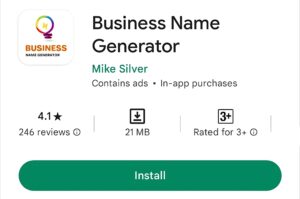 Business name generator