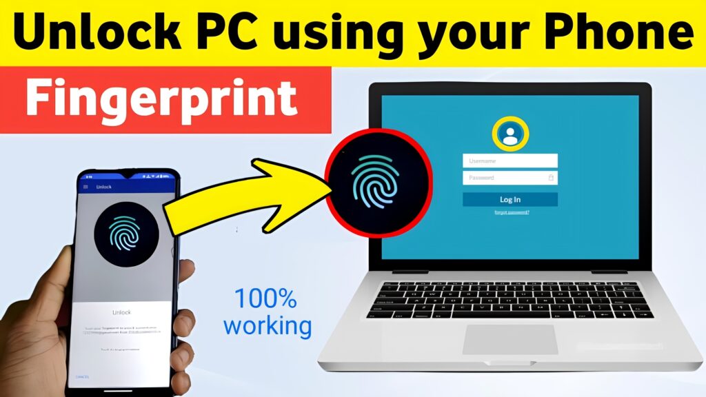 how to set fingerprint on PC