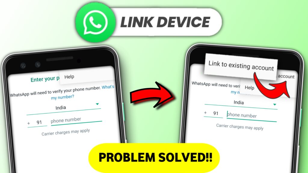 Whatsapp link a device